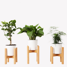 Load image into Gallery viewer, Living Room Display Wooden Frame Flower Pot Rack
