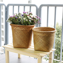 Load image into Gallery viewer, Caches-pots en rotin basiques
