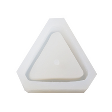 Load image into Gallery viewer, DIY Flowerpot Potted Triangle Succulent Flowerpot Silicone Fondant Mold
