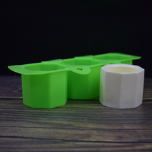Load image into Gallery viewer, Polygonal cement flowerpot epoxy mold

