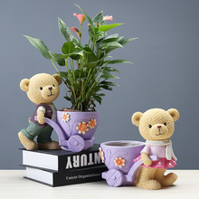 Load image into Gallery viewer, Resin Lovely Personality Indoor Fleshy Pot
