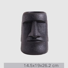Load image into Gallery viewer, Stone Statue Flower Pot Home Creative Office Resin Crafts
