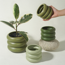 Load image into Gallery viewer, Nordic Simple Household Succulent Green Plants Green Sill Potted Flower Pots
