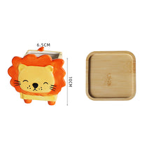 Load image into Gallery viewer, Creative Office Living Room Interior Desktop Ceramic Mini Cartoon Flower Pot
