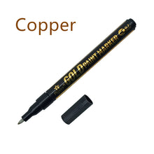 Load image into Gallery viewer, Mirror Pen Reflective Paint Metal Pen Chrome Plated
