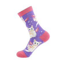 Load image into Gallery viewer, Creative In-tube Skateboard Personality Ladies Cotton Socks
