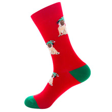 Load image into Gallery viewer, Fashionable Men's Santa Claus Elk Socks Trendy Cotton Socks
