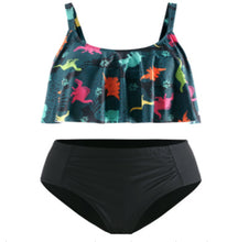 Load image into Gallery viewer, Oversized fat girl female split bikini swimsuit
