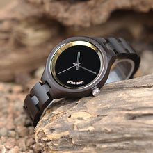 Load image into Gallery viewer, Wooden quartz watch
