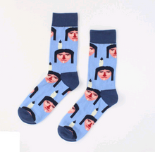 Load image into Gallery viewer, Creative socks zebra animal series stockings wild couple cotton socks
