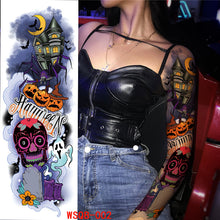 Load image into Gallery viewer, Halloween tattoo stickers
