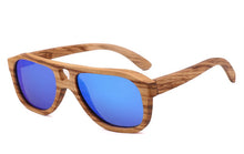 Load image into Gallery viewer, Custom logo Wooden Frame Sunglasses Unisex

