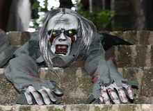 Load image into Gallery viewer, Halloween Props Scary Crawling Doll
