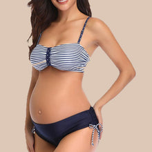 Load image into Gallery viewer, Pregnant women split swimsuit
