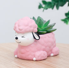 Load image into Gallery viewer, Creative Sleeping Pet Succulent Flower Pot
