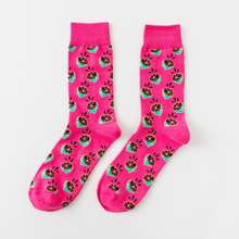 Load image into Gallery viewer, Happy tube socks fruit banana men's and women's socks
