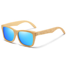 Load image into Gallery viewer, Polarized wooden sunglasses
