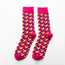 Load image into Gallery viewer, New Fashion Style Socks Short Chicken Geometry Pattern Funny Cotton Socks
