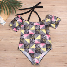 Load image into Gallery viewer, Geometric bikini ladies plus size
