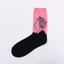 Load image into Gallery viewer, Fashion creative character avatar in tube socks
