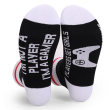 Load image into Gallery viewer, Letter Printing Thickened And Cotton Mid-tube Game Socks
