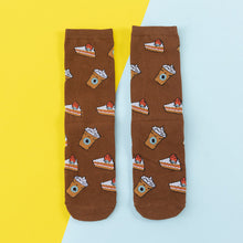 Load image into Gallery viewer, Women's socks cute cartoon skateboard socks

