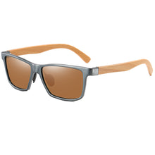 Load image into Gallery viewer, Polarized bamboo sunglasses

