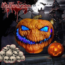Load image into Gallery viewer, Halloween new pumpkin lights funny ghost pumpkin decoration
