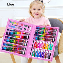 Load image into Gallery viewer, Double Panel Easel Version Watercolor Pen Set Brush Crayon Oil Pastel
