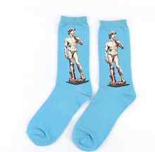 Load image into Gallery viewer, art pattern socks

