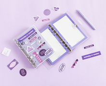 Load image into Gallery viewer, PVC transparent removable notebook
