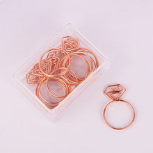 Load image into Gallery viewer, Rose gold series paper clip
