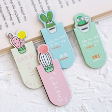 Load image into Gallery viewer, Cactus series magnetic bookmark
