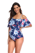 Load image into Gallery viewer, Printed maternity swimsuit
