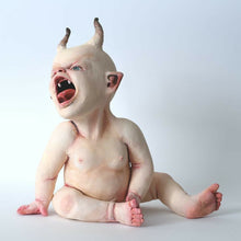 Load image into Gallery viewer, Halloween Scary Baby Resin Figurine Ornament
