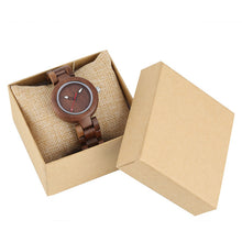 Load image into Gallery viewer, Wooden ladies watch
