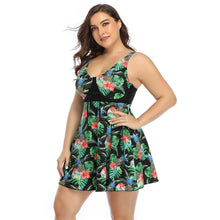 Load image into Gallery viewer, Oversized split print swimsuit

