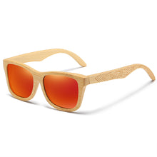 Load image into Gallery viewer, Polarized wooden sunglasses
