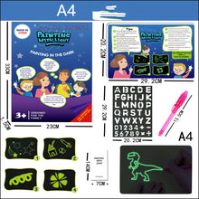 Load image into Gallery viewer, Painting Luminous Writing Board Children Glowing Magical Fluorescence
