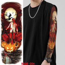 Load image into Gallery viewer, Halloween tattoo stickers
