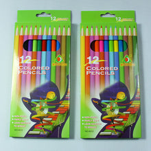 Load image into Gallery viewer, Children's 12-Color Wooden Colored Pencil
