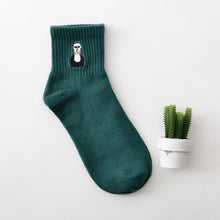 Load image into Gallery viewer, Cartoon embroidery socks
