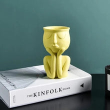 Load image into Gallery viewer, Portrait Art Personality Resin Flower Pot
