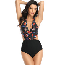 Load image into Gallery viewer, Multicolor printed one-piece swimsuit
