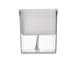 Load image into Gallery viewer, Green Radish Hydroponic Flowerpot Plastic Transparent Visible Plant Flowerpot
