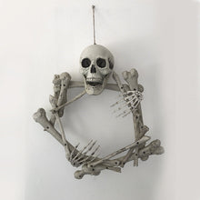 Load image into Gallery viewer, Halloween Props Plastic Skull Skeleton Garland
