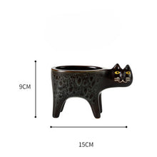 Load image into Gallery viewer, Cute Cat Tail Flower Pot Ceramic Personality Creativity
