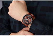 Load image into Gallery viewer, Luxury Wood Watch Handmade Chronograph Man
