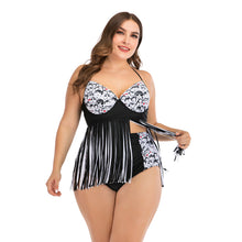 Load image into Gallery viewer, Split to increase fat woman swimsuit
