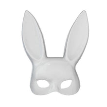 Load image into Gallery viewer, Fashion Black Rabbit Ear Half Face Mask
